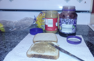 PBJ sandwich